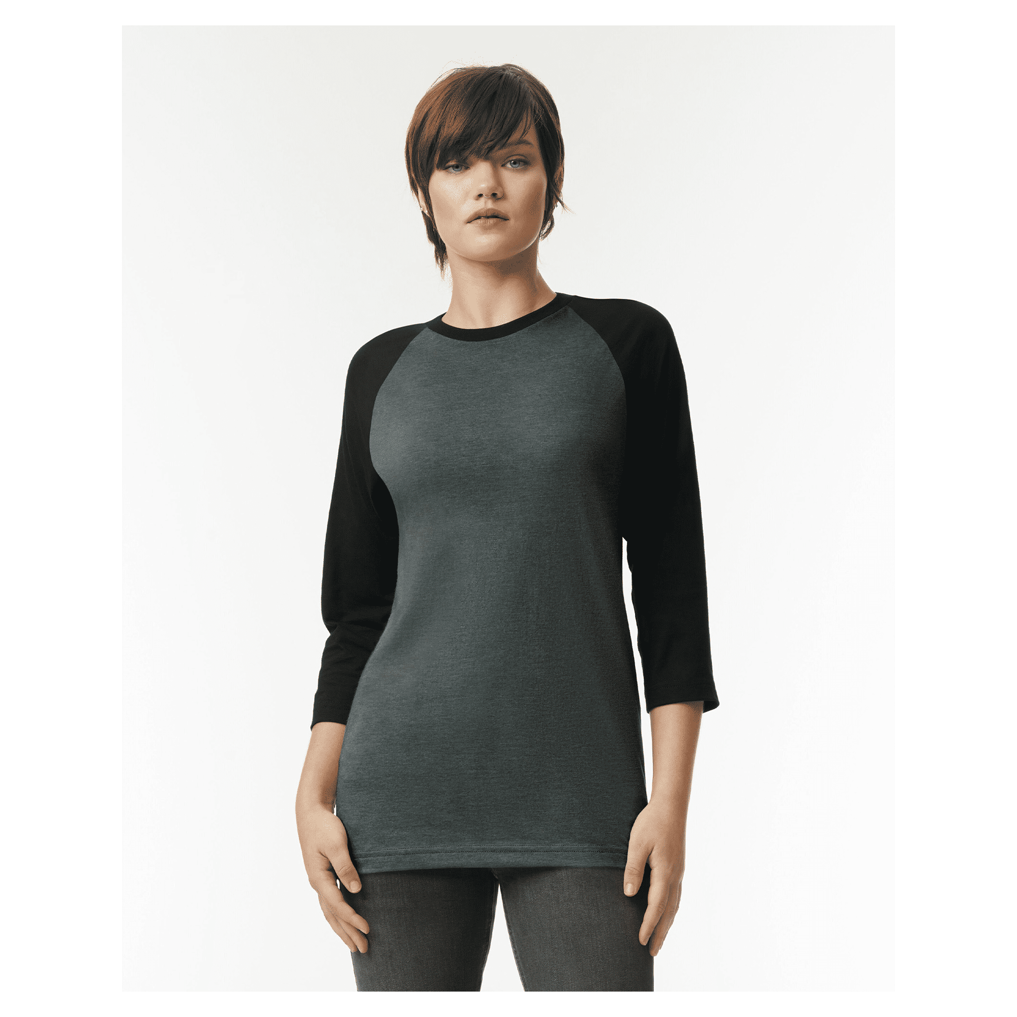 American Apparel CVC Unisex Raglan T-shirt