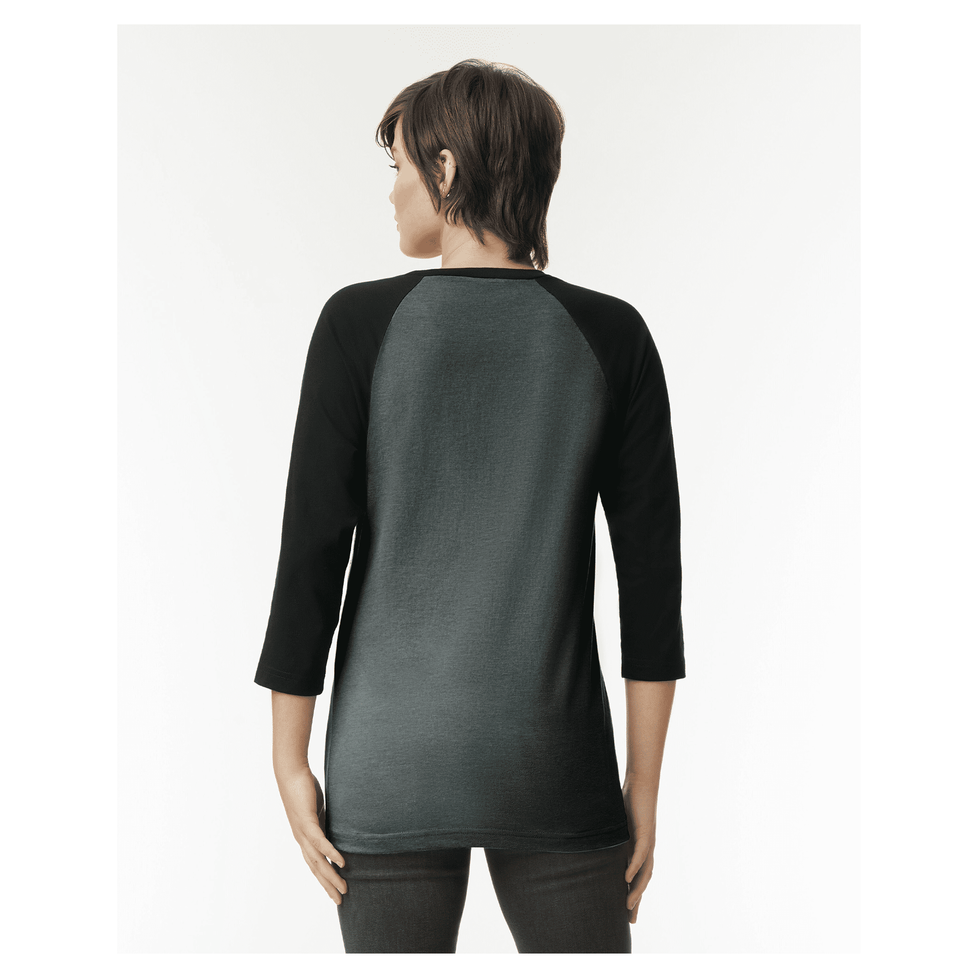 American Apparel CVC Unisex Raglan T-shirt