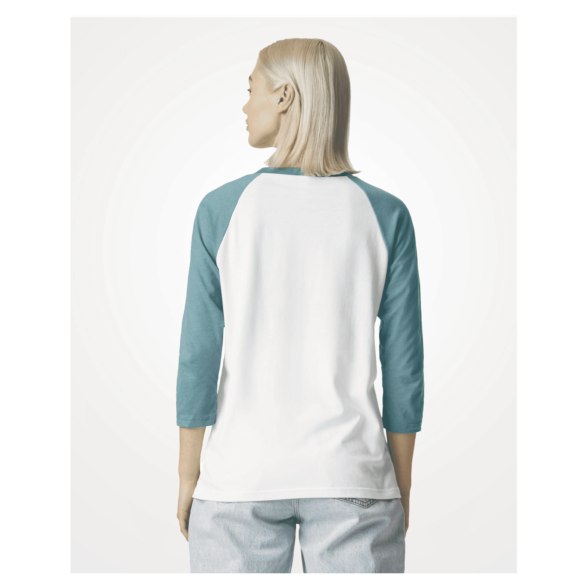 American Apparel CVC Unisex Raglan T-shirt