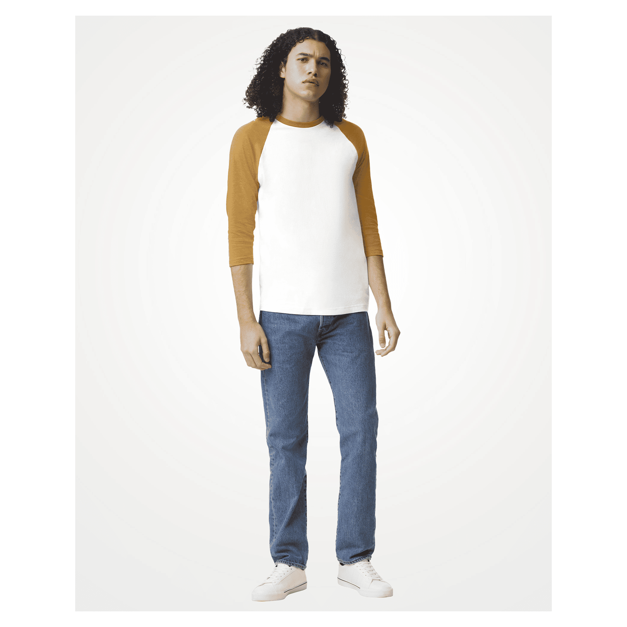 American Apparel CVC Unisex Raglan T-shirt