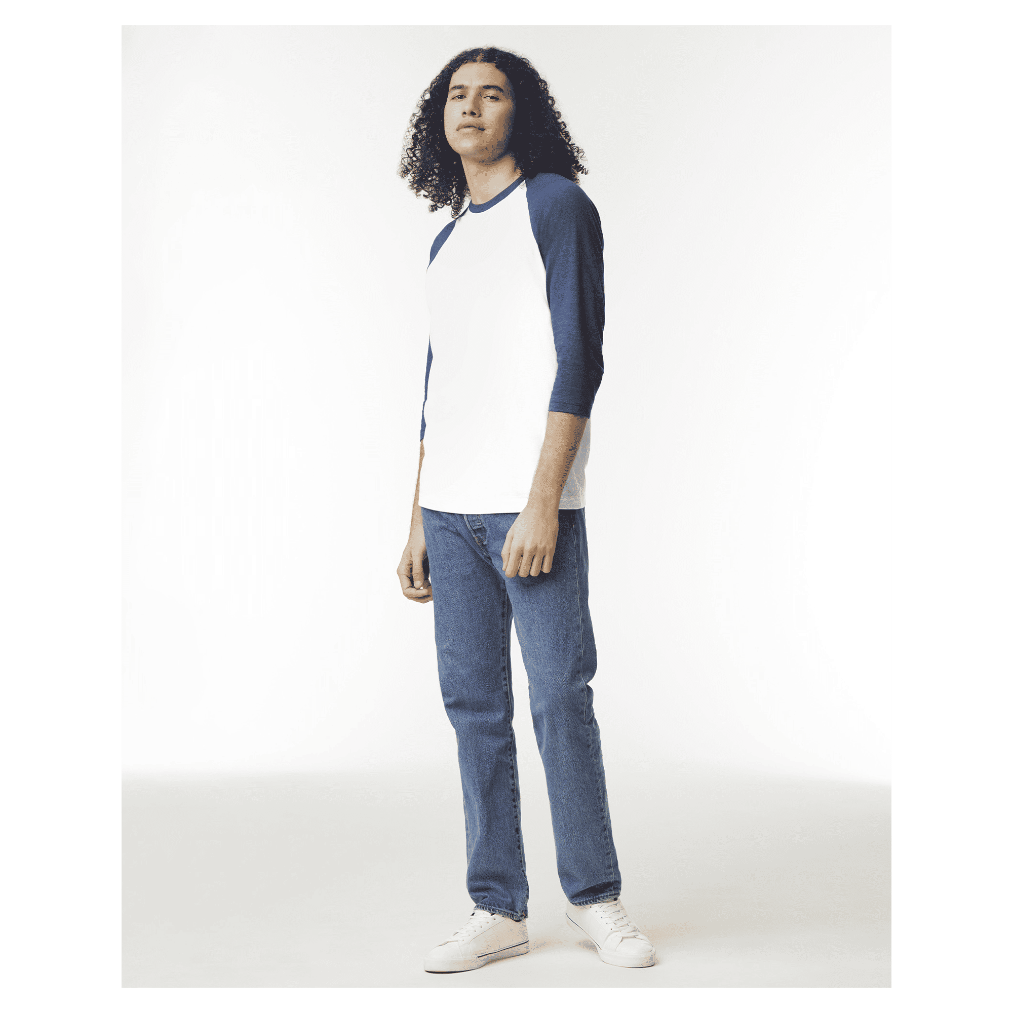 American Apparel CVC Unisex Raglan T-shirt