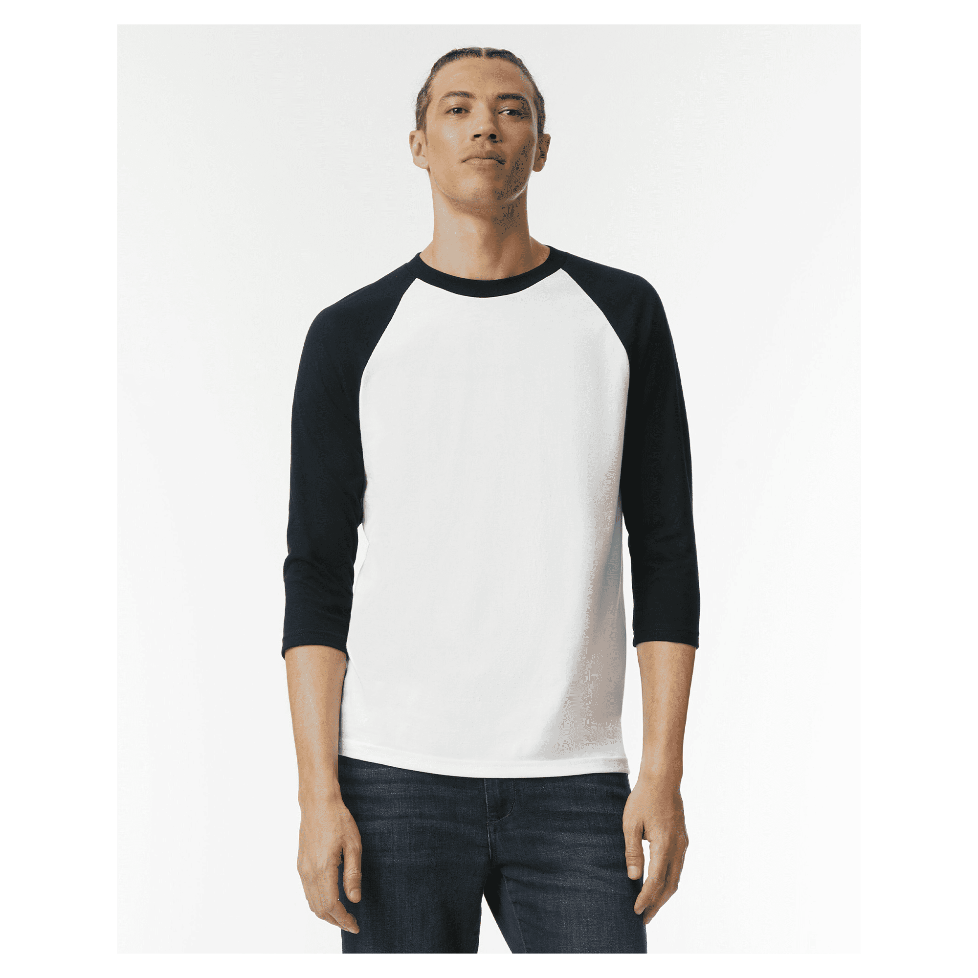 American Apparel CVC Unisex Raglan T-shirt