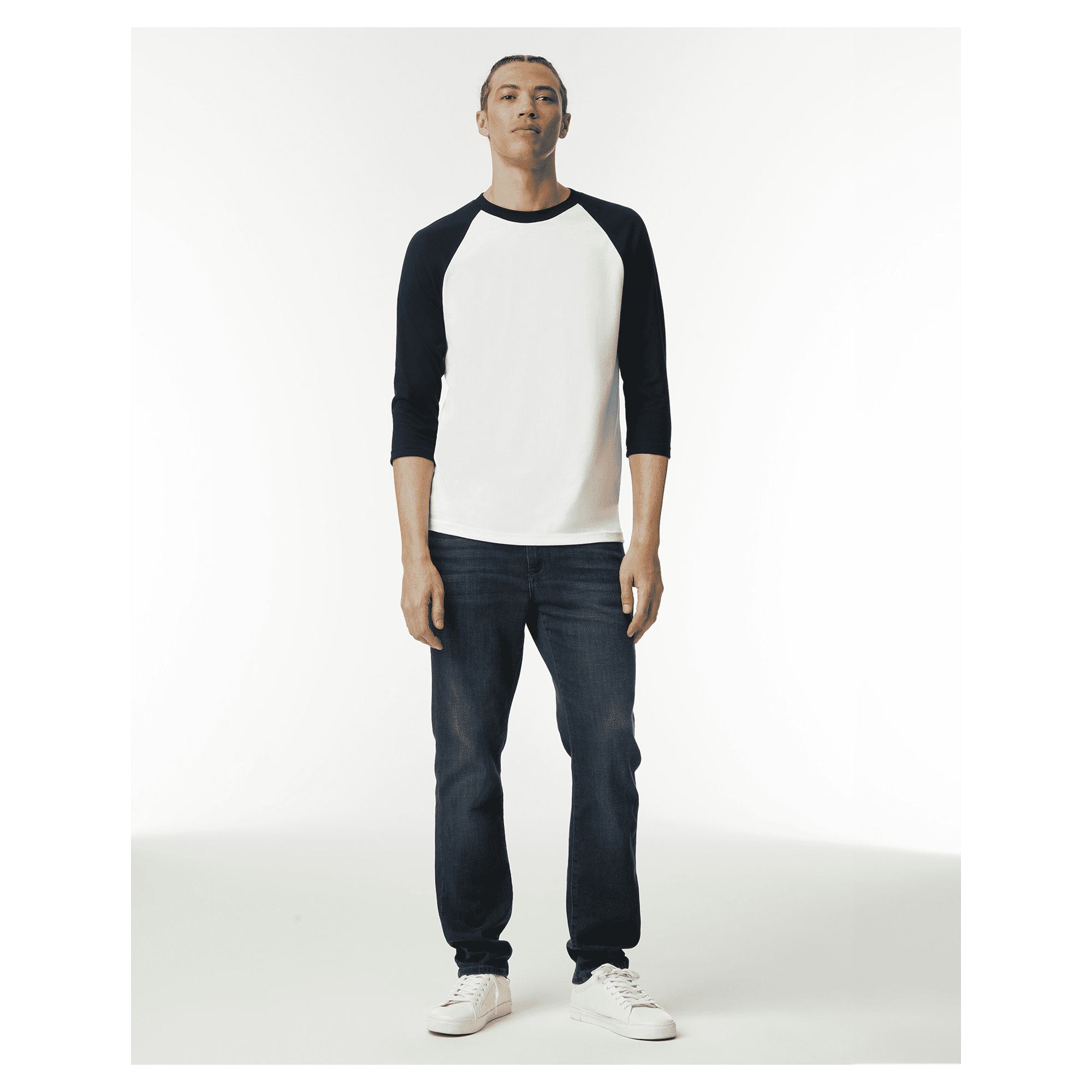 American Apparel CVC Unisex Raglan T-shirt