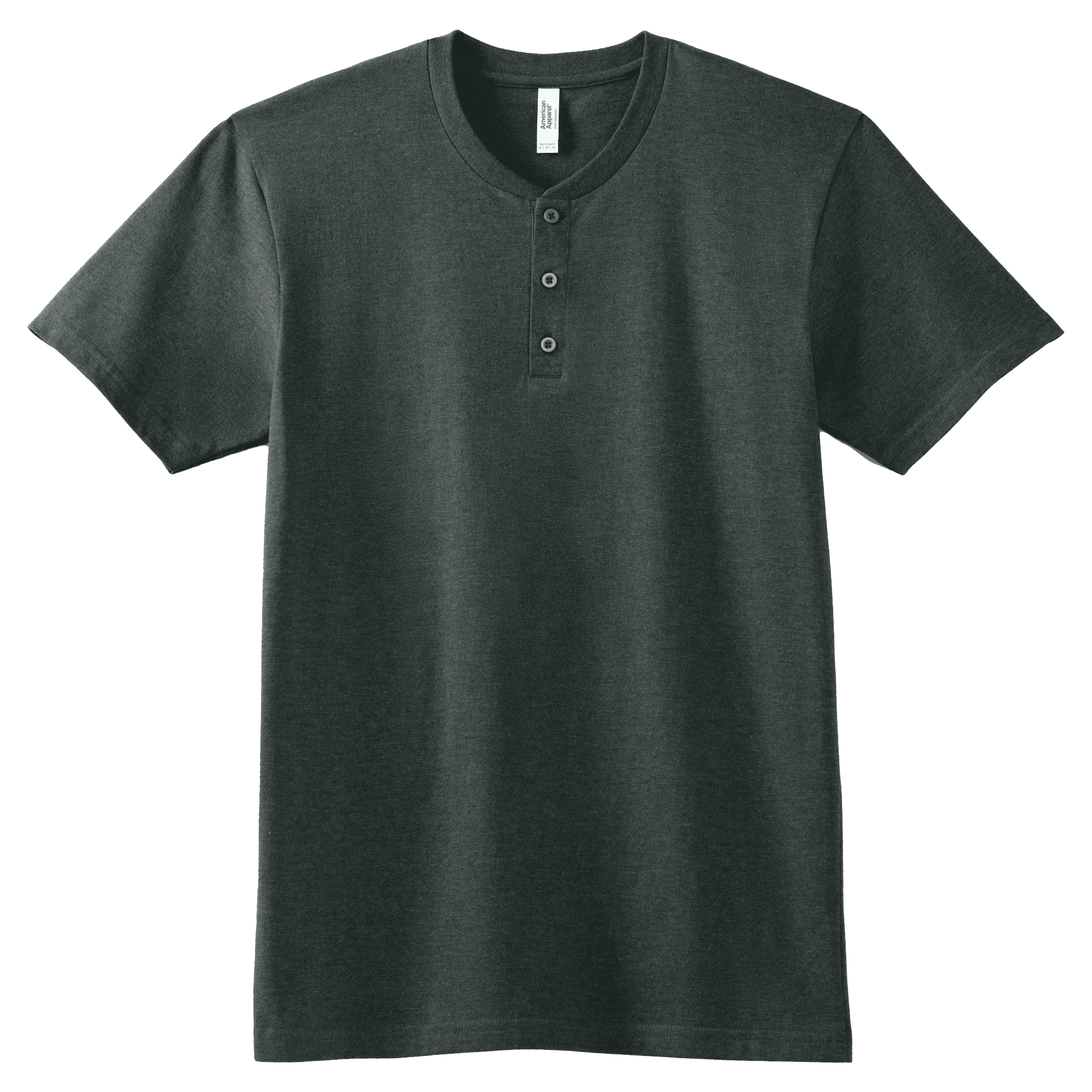American Apparel CVC Unisex Henley T-shirt