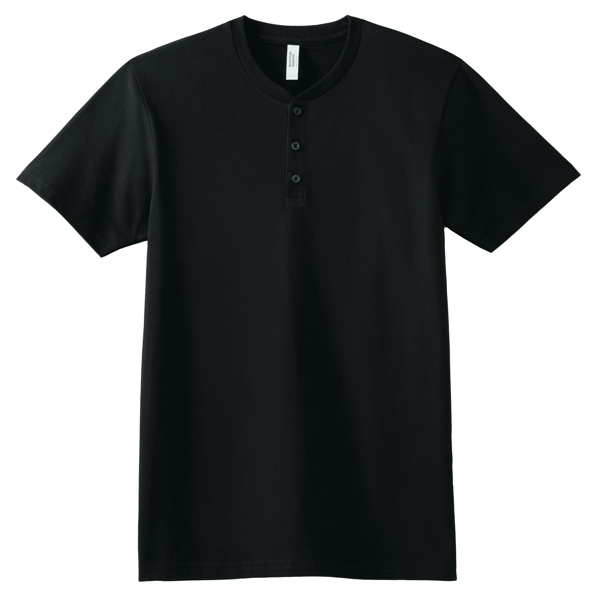 American Apparel CVC Unisex Henley T-shirt