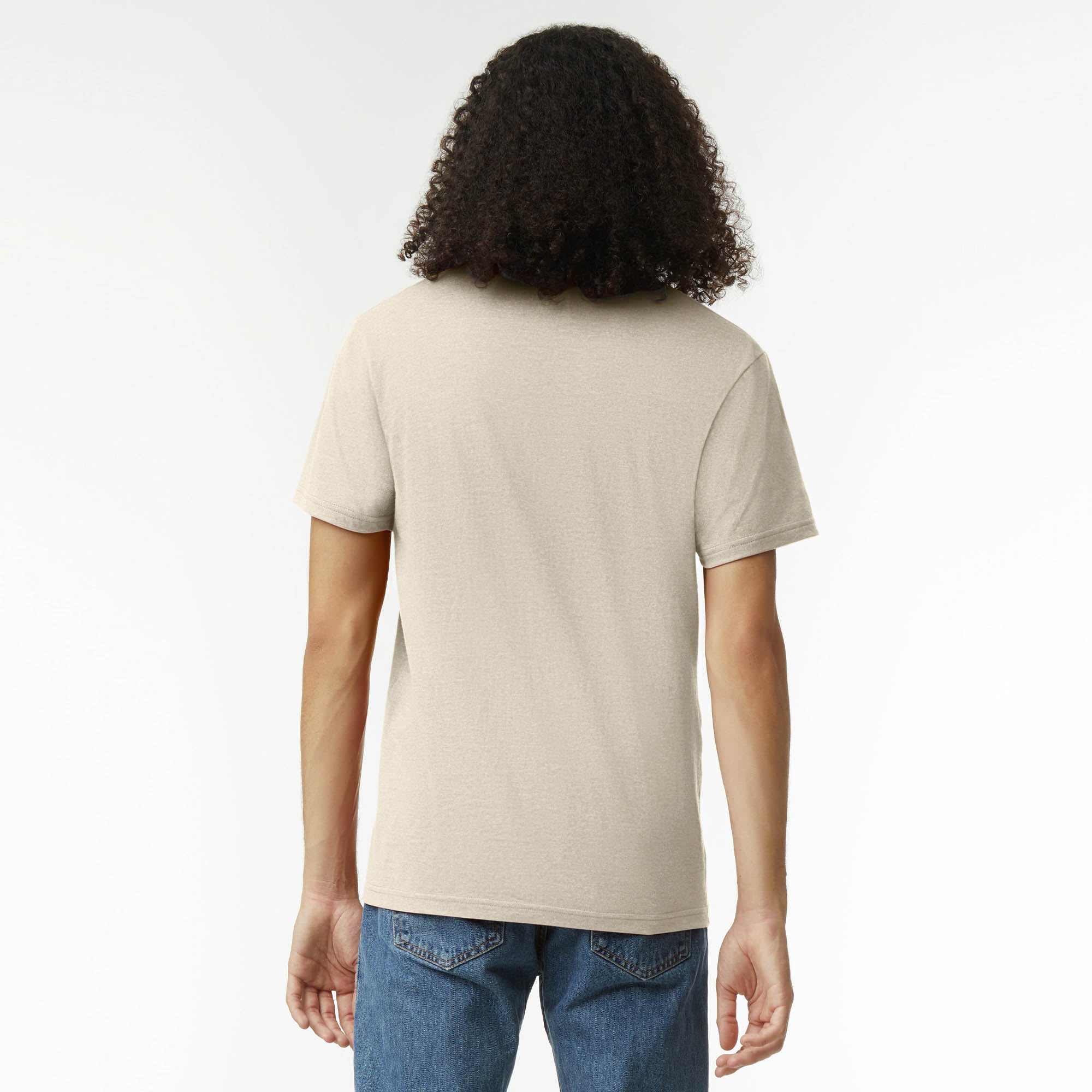 American Apparel CVC Unisex V-neck T-shirt