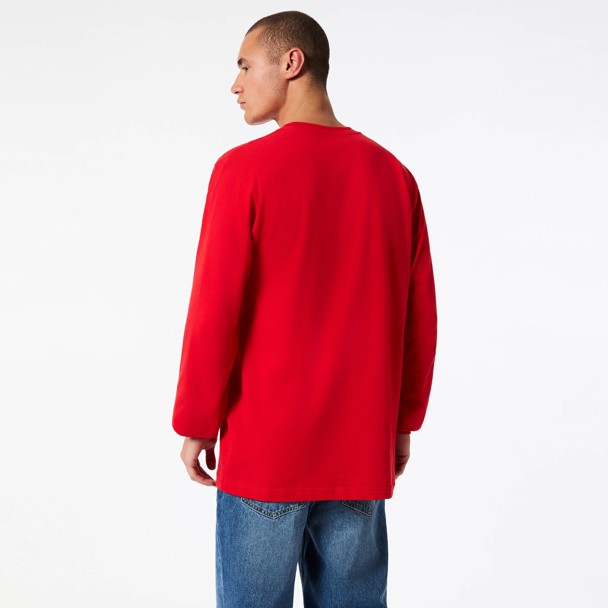 American Apparel Cotton Long Sleeve Fine Jersey T-shirt
