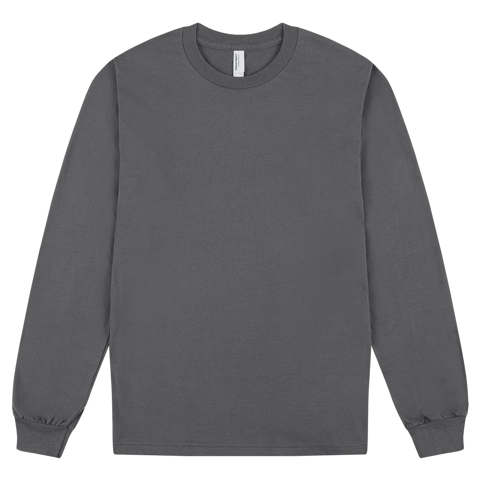 American Apparel Cotton Long Sleeve Fine Jersey T-shirt