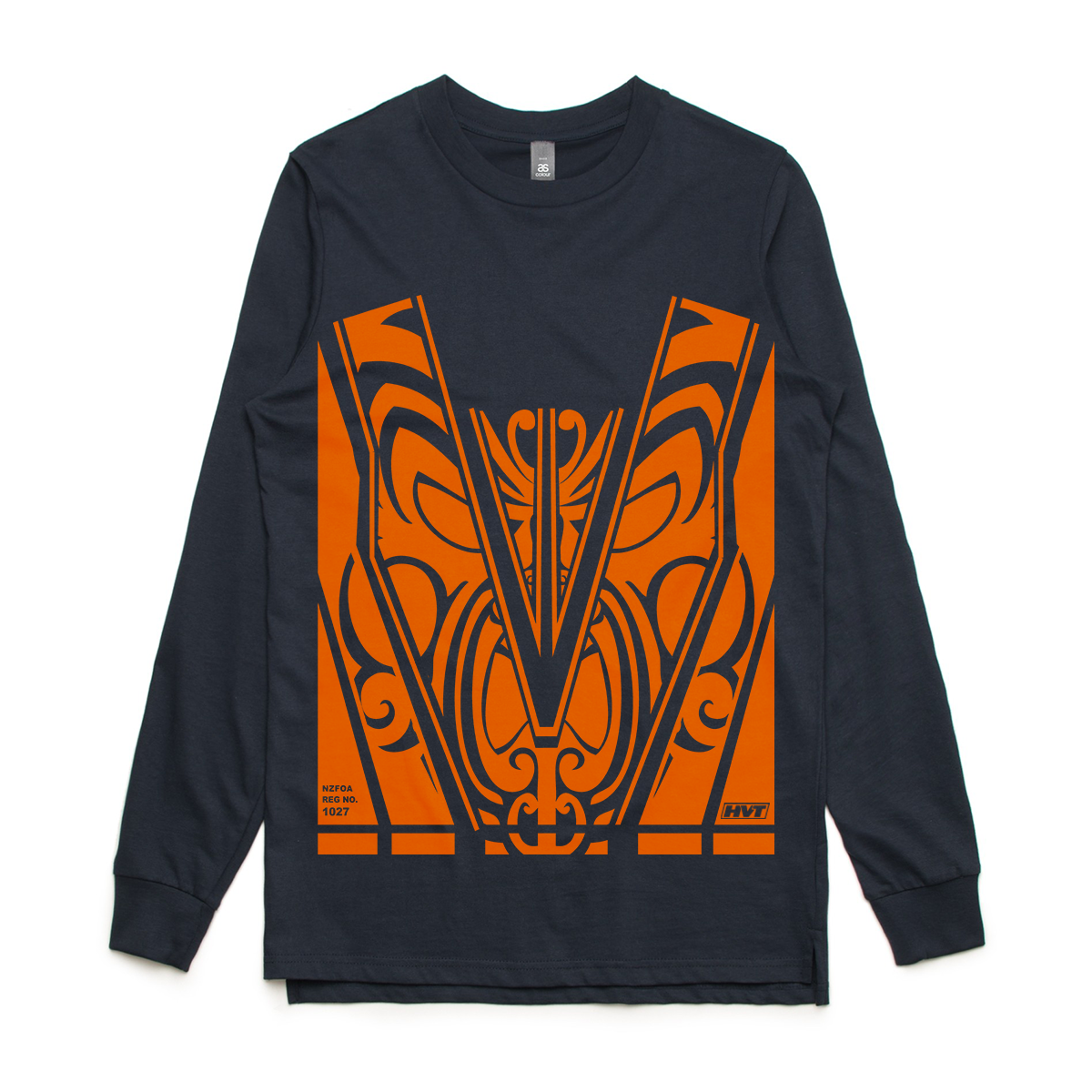 Base Unisex Long Sleeve T-Shirt Orange Hi Vis - Hi-Vis-Trends