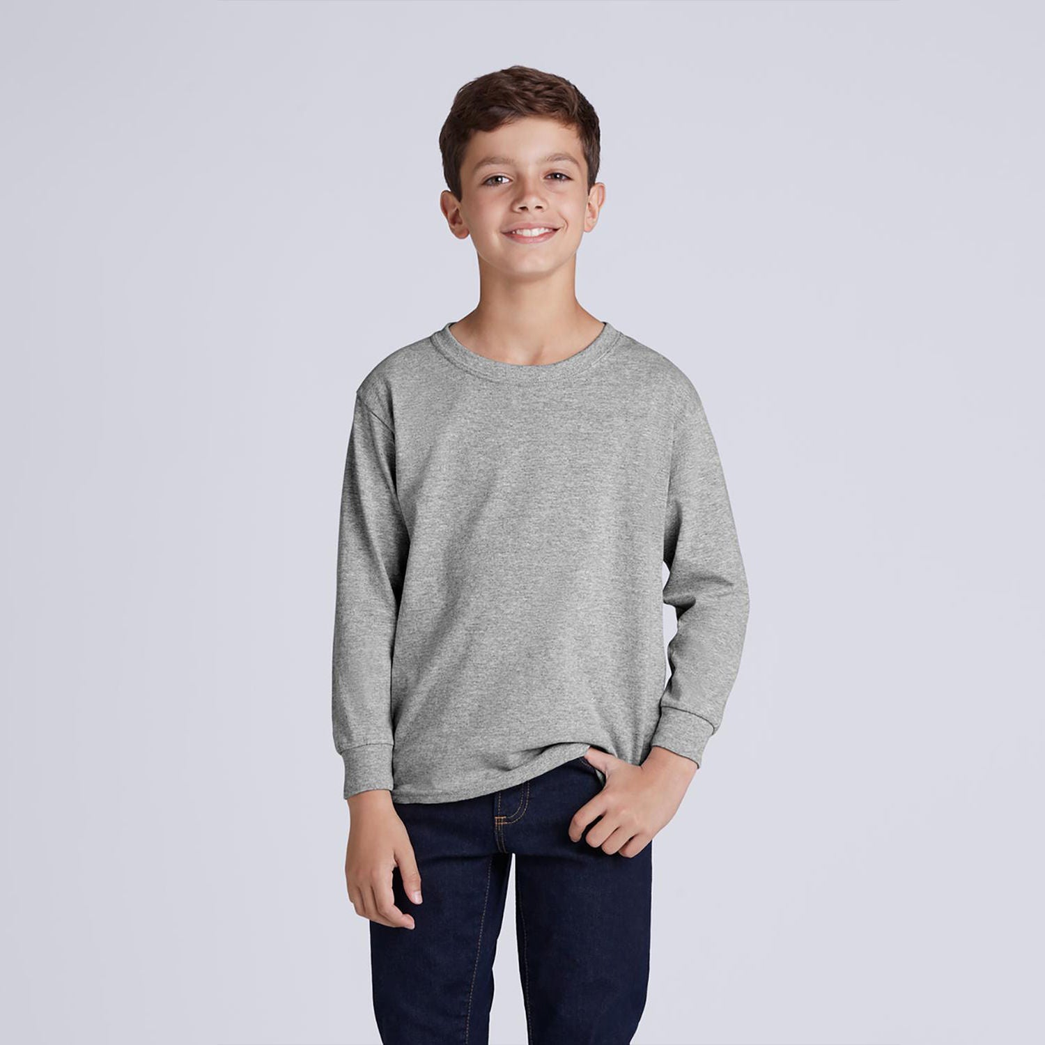 Gildan Heavy Cotton Youth Long Sleeve T-shirt