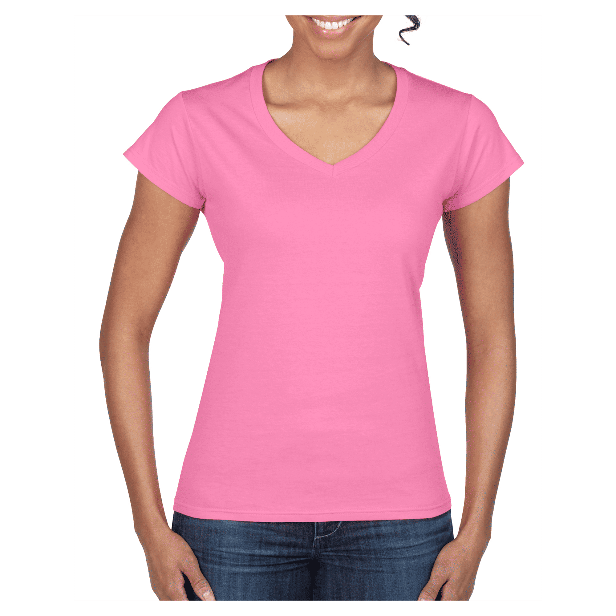 Gildan Softstyle Ladies' V-Neck T-Shirt