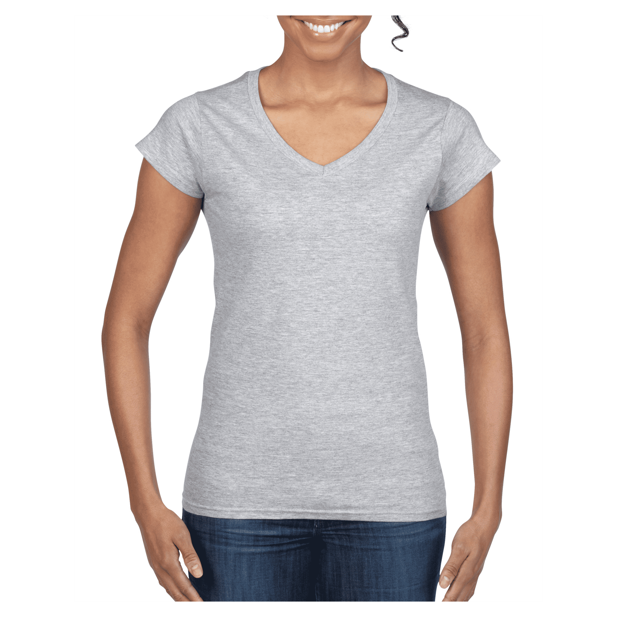 Gildan Softstyle Ladies' V-Neck T-Shirt