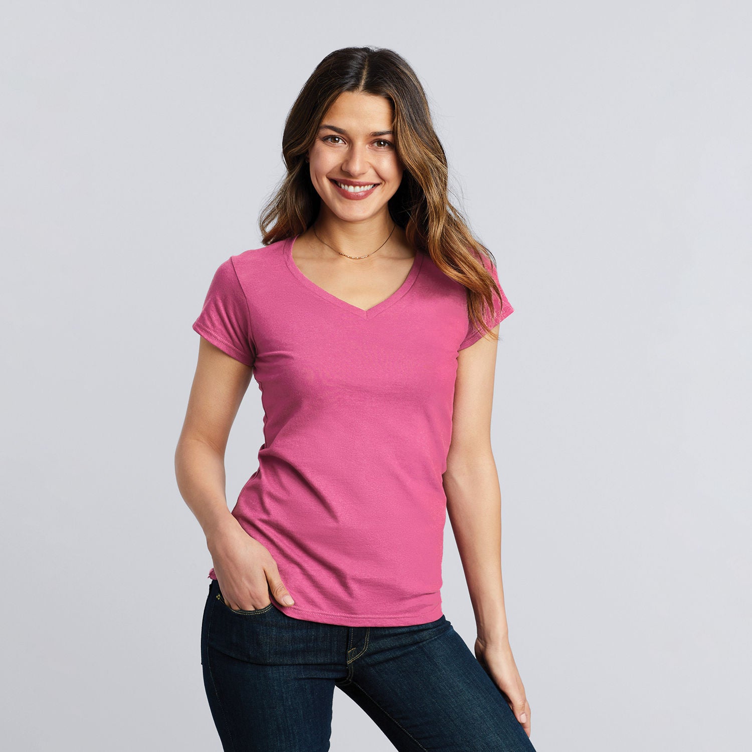 Gildan Softstyle Ladies' V-Neck T-Shirt