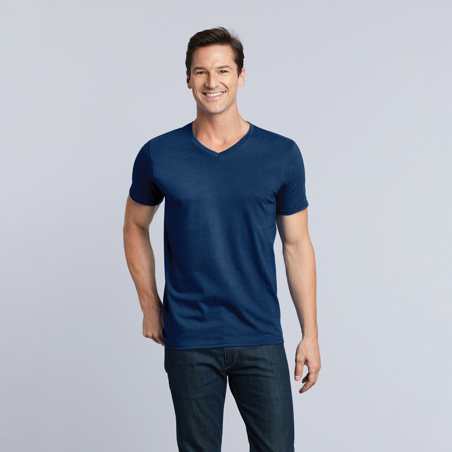Gildan Softstyle Adult V-Neck T-Shirt 