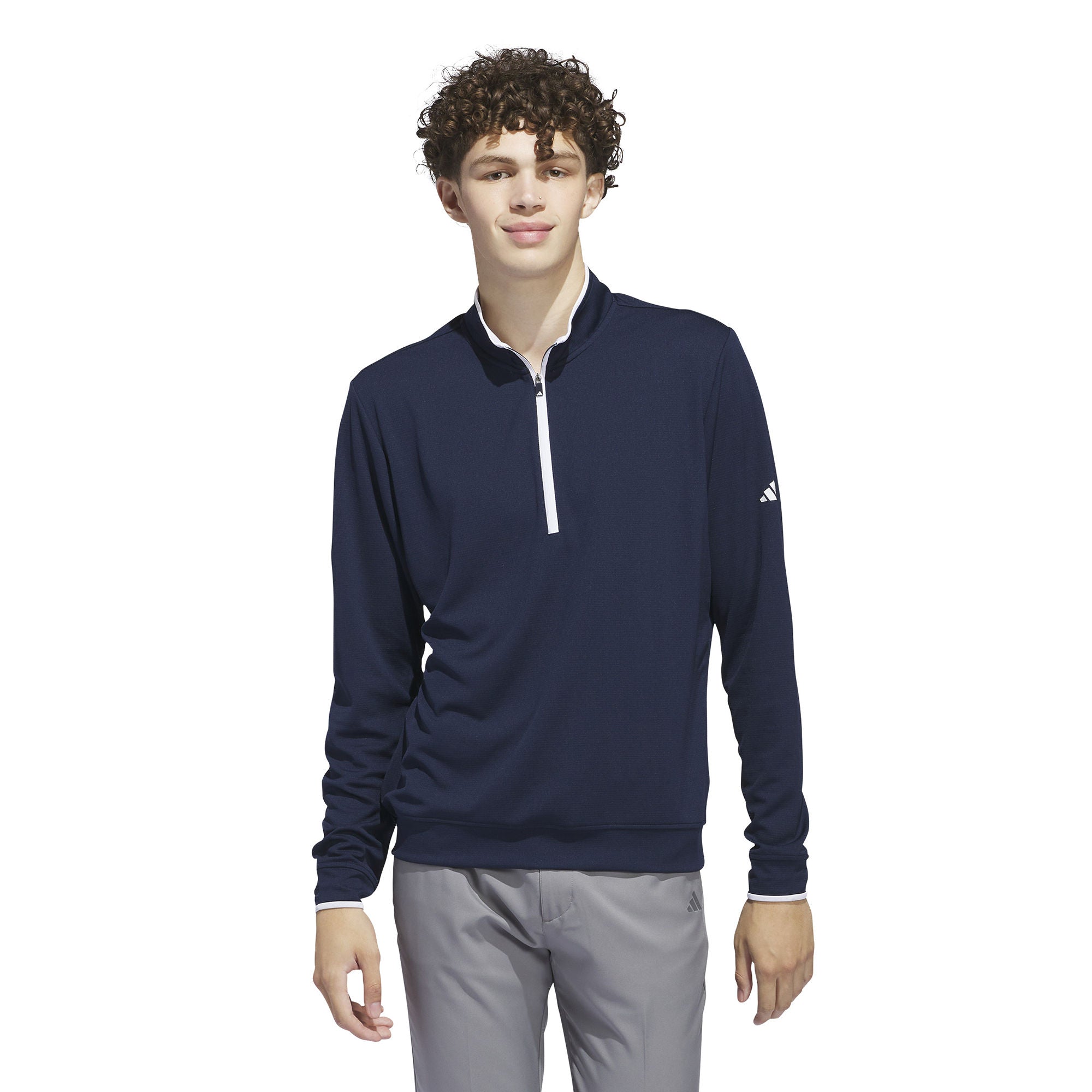 Adidas Mens Recycled Lightweight Quarter Zip Pullover