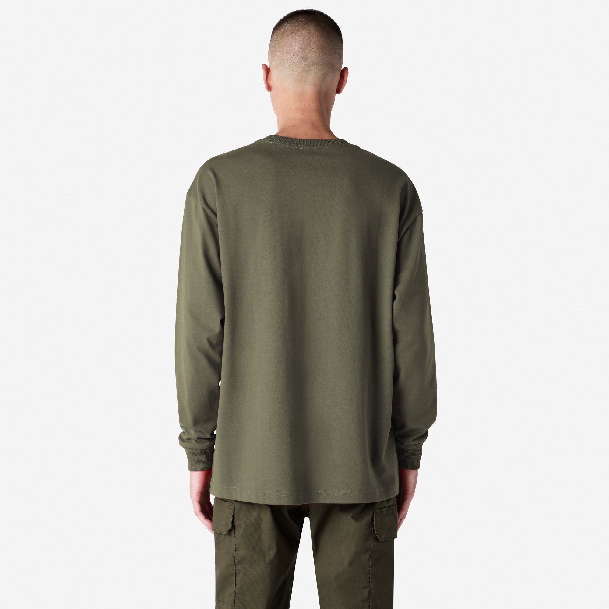 American Apparel Super Heavyweight Long Sleeve T-Shirt with Pocket