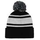 Headwear24 Cuffed Knitted Pom Pom Beanie