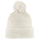 Headwear24 Cuffed Knitted Pom Pom Beanie