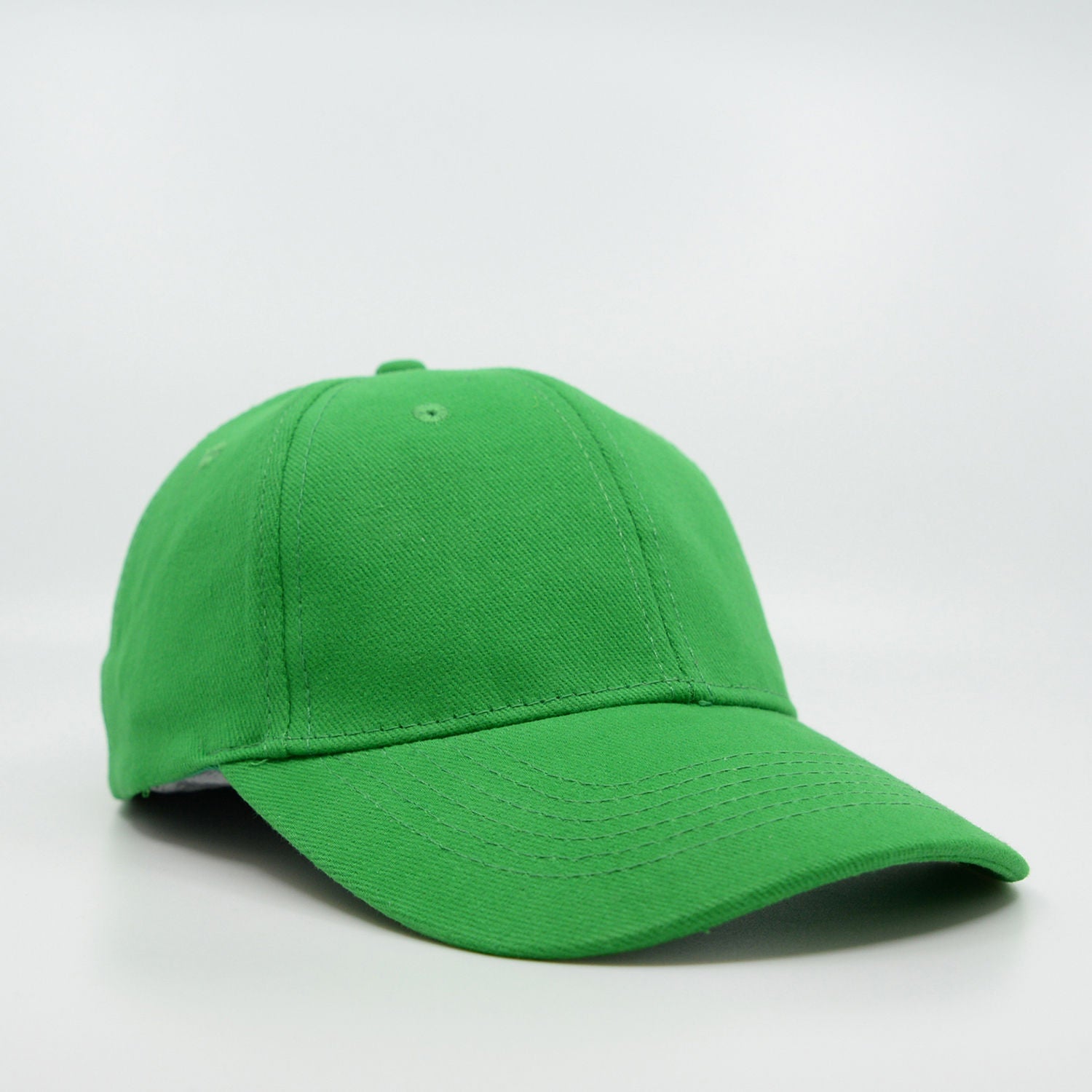 Headwear24 6 Panel Brushed Cotton Cap