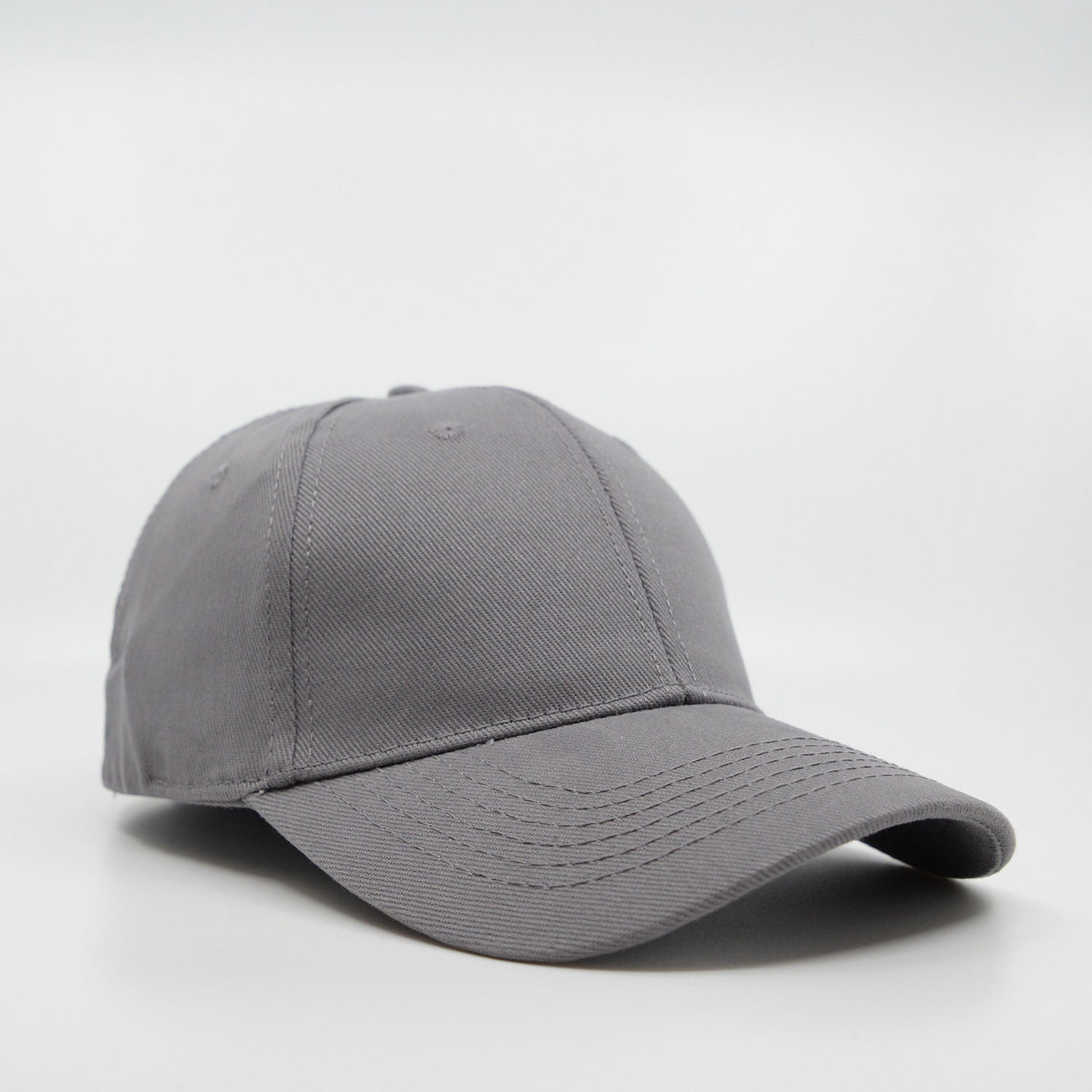 Headwear24 6 Panel Brushed Cotton Cap