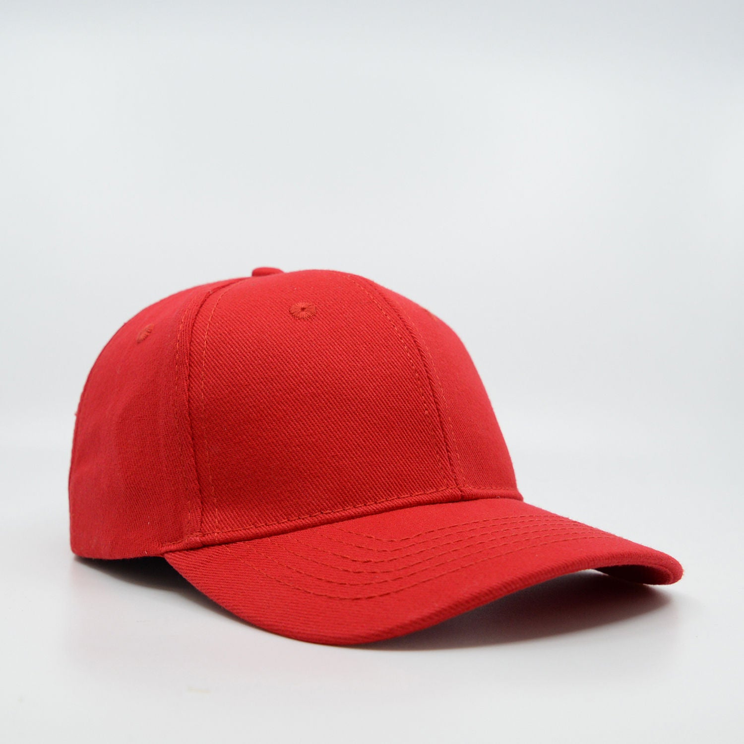 Headwear24 6 Panel Brushed Cotton Cap