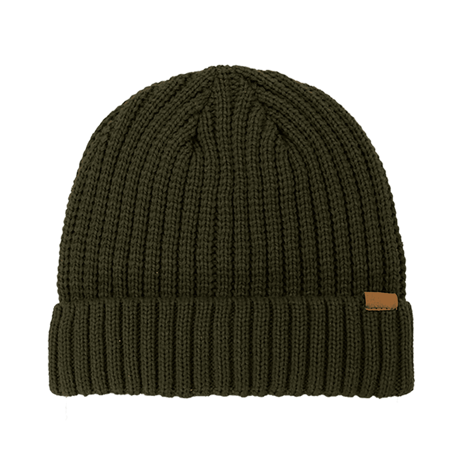 Headwear24 Rib Knitted Cuffed Beanie