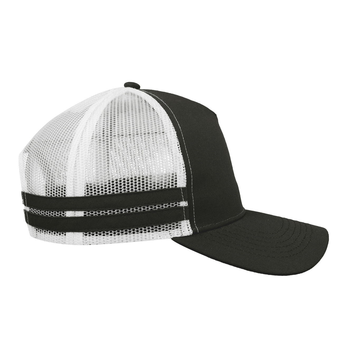 Headwear24 Striped Trucker Cap