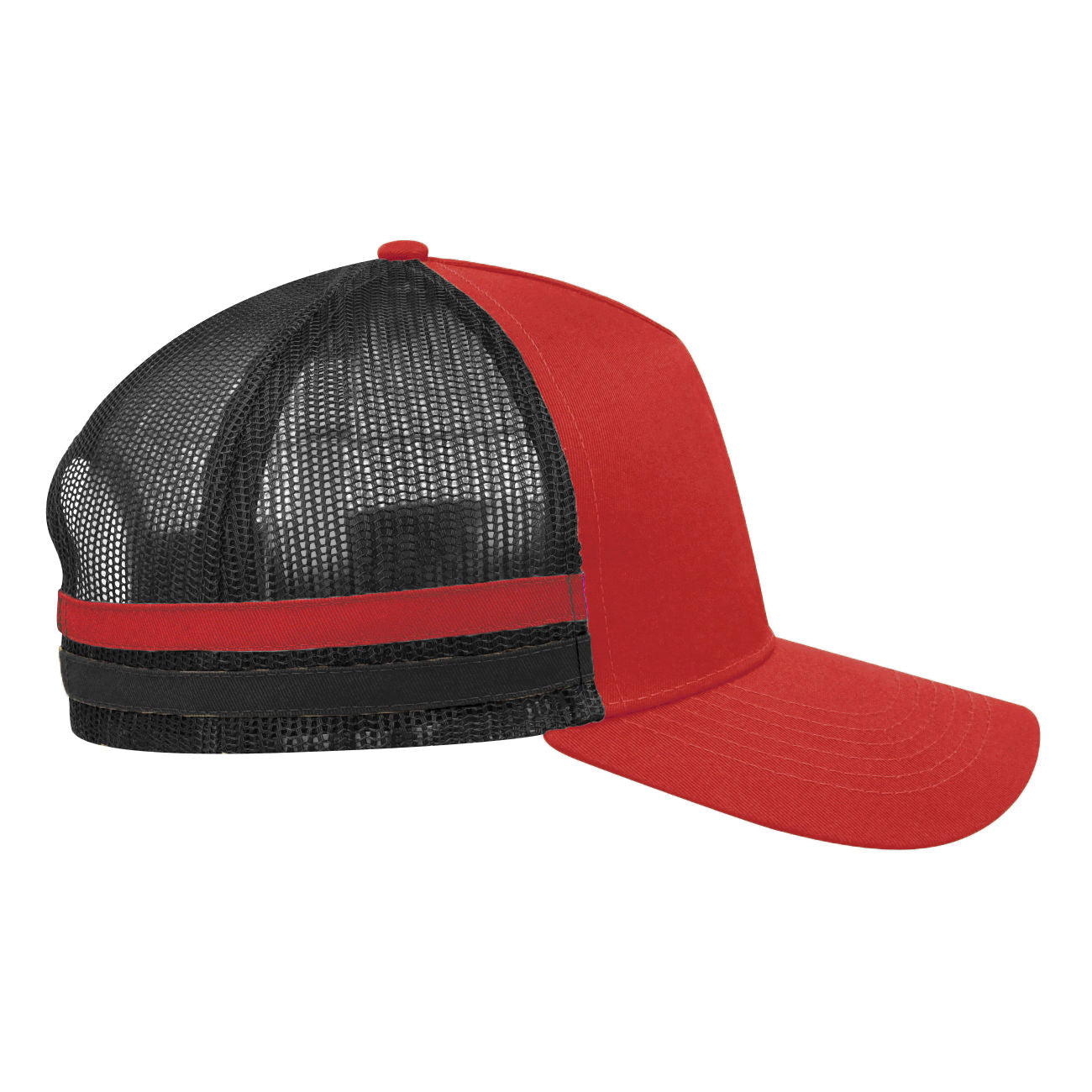 Headwear24 Striped Trucker Cap