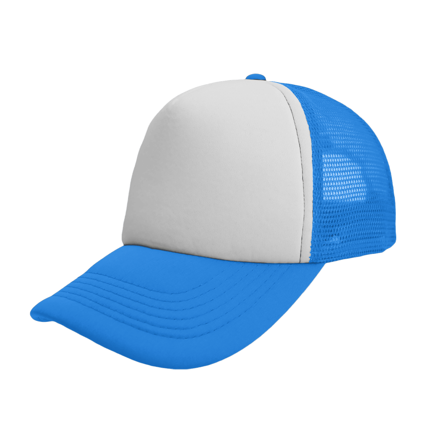 Headwear24 Foam Trucker Curved Peak