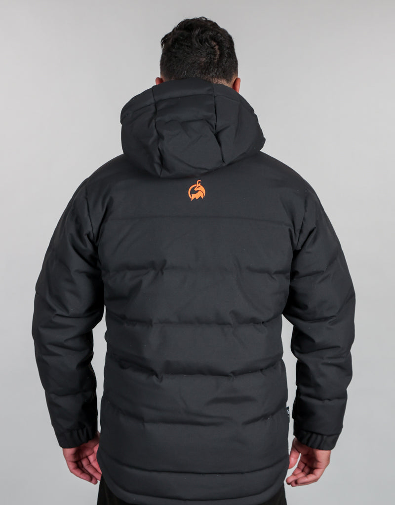 Bushbuck Igloo Waterproof Black Puffer Jacket - Back Men