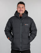 Bushbuck Igloo Waterproof Black Puffer Jacket - Front