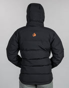 Bushbuck Igloo Waterproof Black Puffer Jacket - Back Men Hood