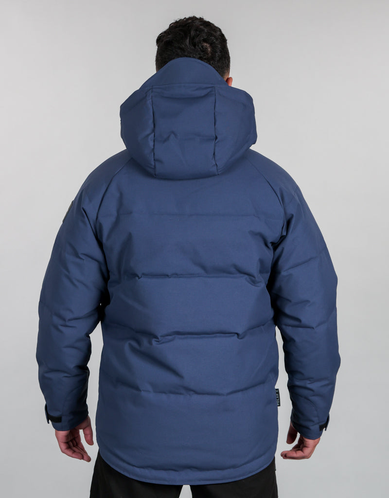 Bushbuck Polar X Puffer Jacket Navy Back