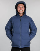 Bushbuck Polar X Puffer Jacket Navy with Hood