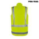 Work-Guard Reversible Fleece Lined Safety Vest Day/Night
