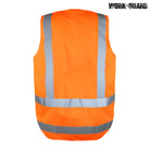 Work-Guard Hi Visibility Safety Vest Day/Night