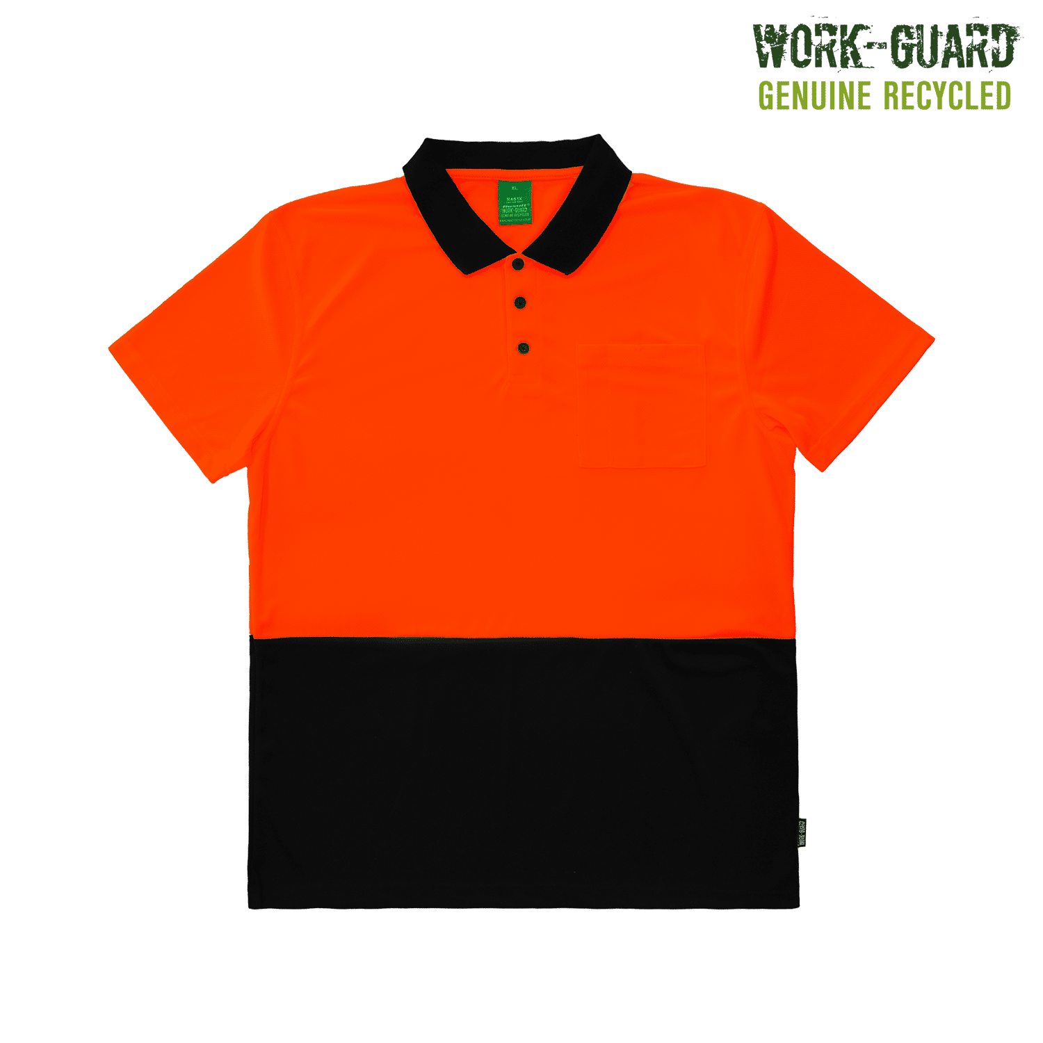 Work-Guard Recycled Hi Vis Polo