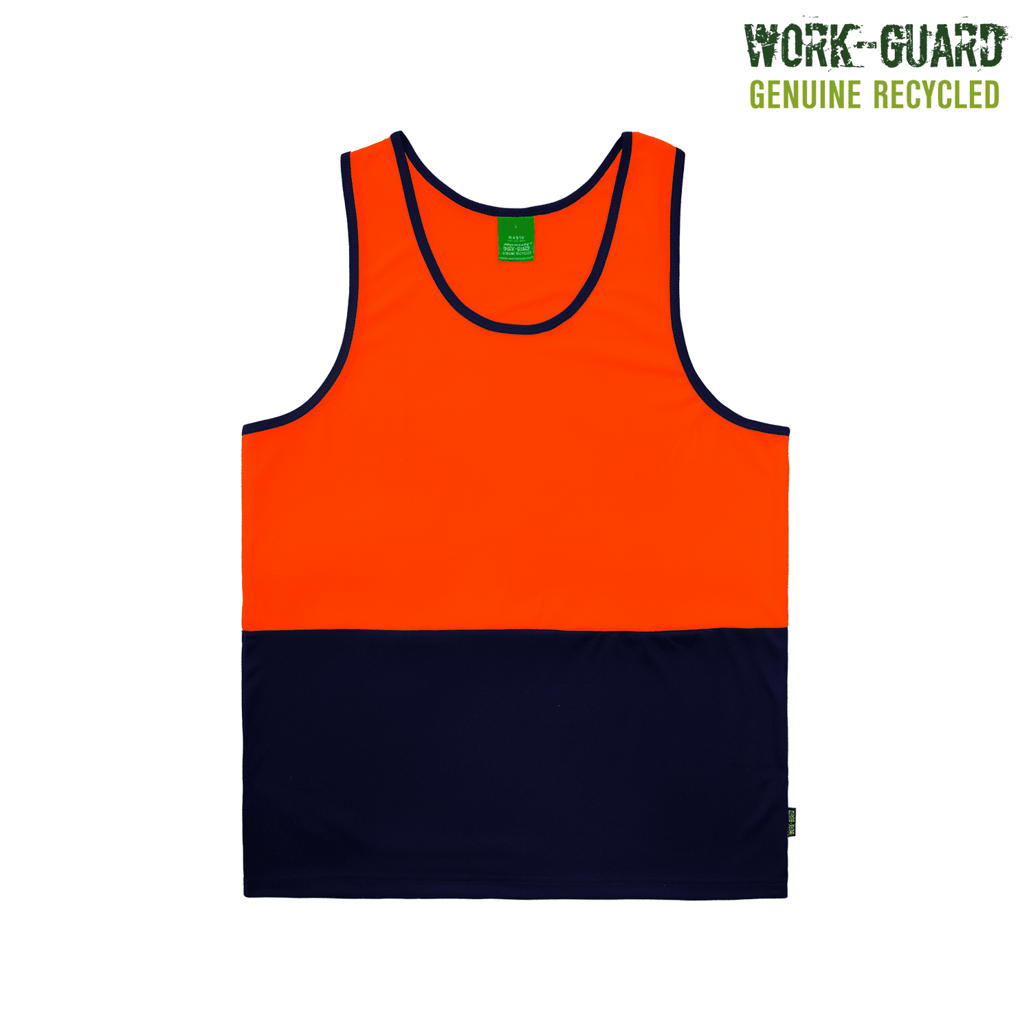 Work-Guard Recycled Hi Vis Singlet