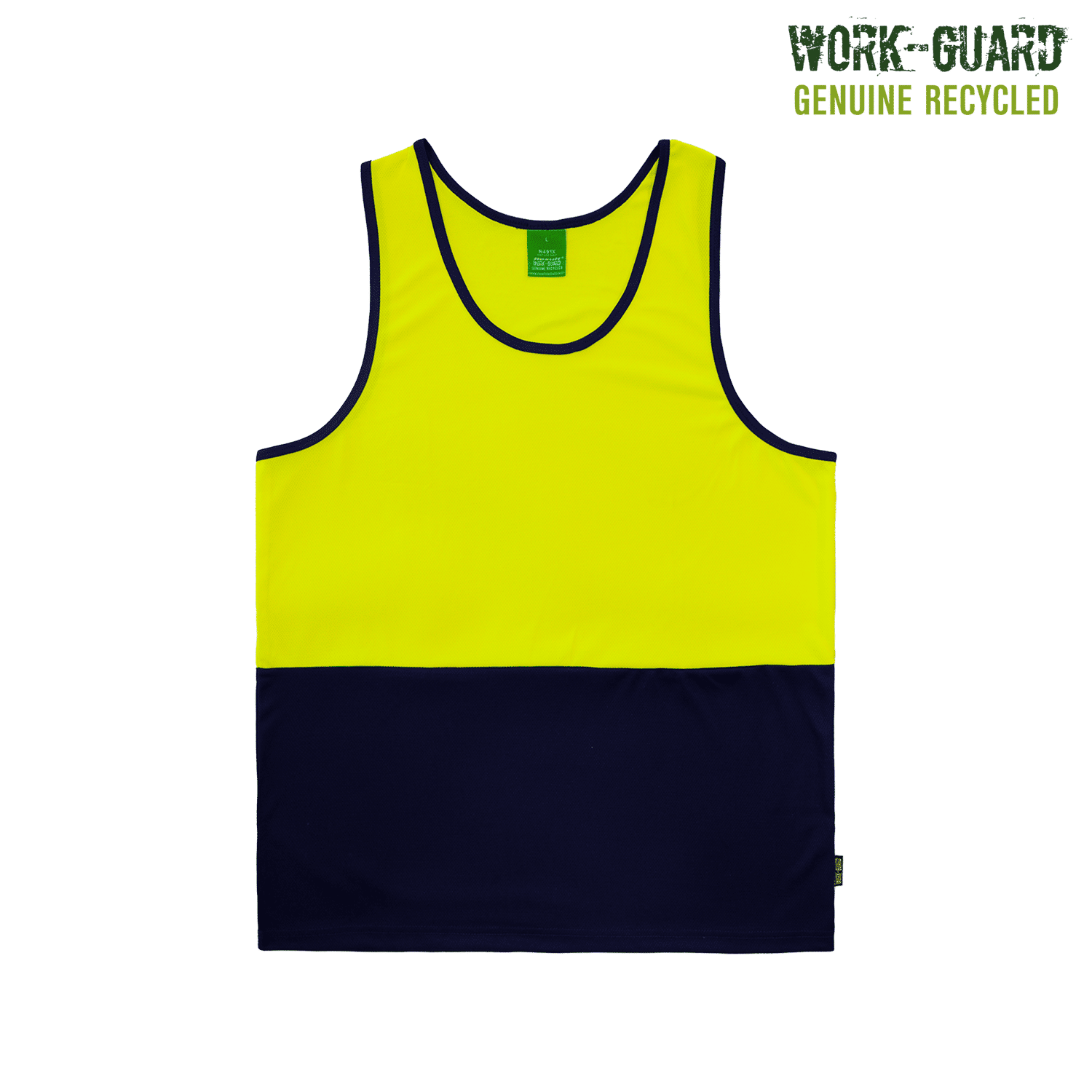 Work-Guard Recycled Hi Vis Singlet