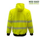 Work-Guard Recycled Hi Vis Day/Night Zipped Hoodie