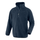 Result Recycled PET Youth Qtr.Zip Fleece Top
