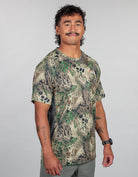 Apex Tee Base Layer Woodlands MP Camo - Mens Side