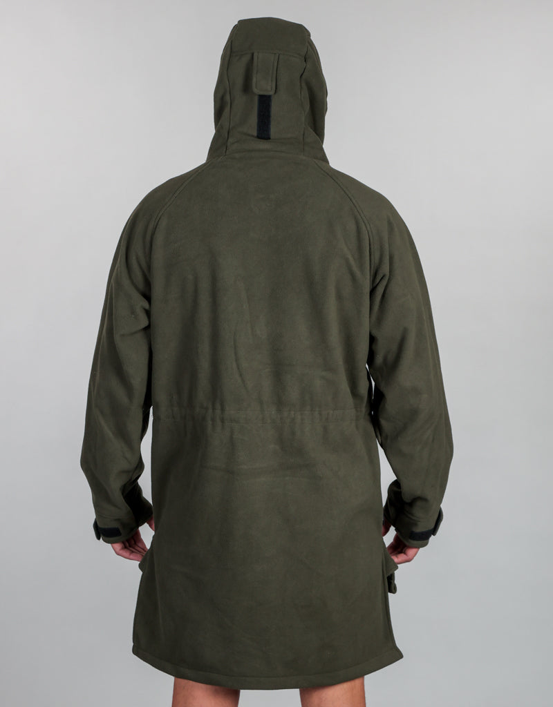 Ranger Bushshirt Green - Mens Fleece Back
