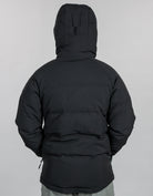 Bushbuck Polar X Puffer Jacket Black Back with Hood