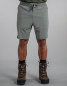 Glide Quick Dry Shorts Grey - Front - Mens Activewear