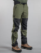Bushbuck Defender Waterproof Wet Weather Pants - Front 3/4 -  Wet Weather Gear