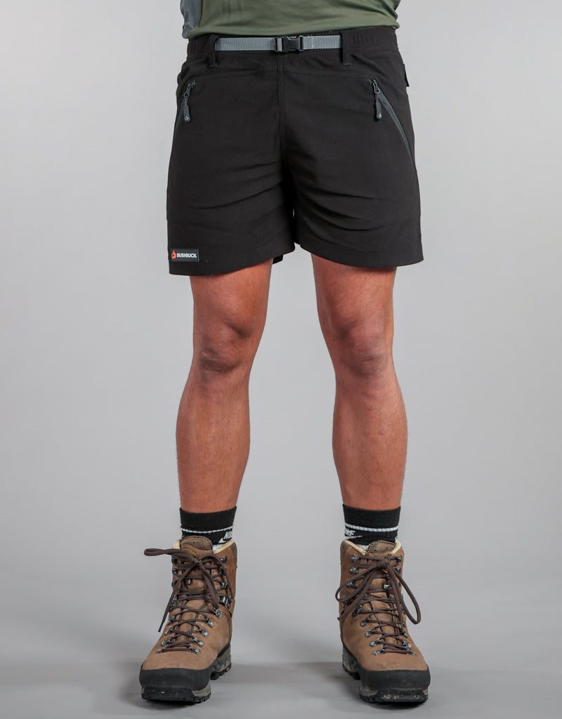 Trek 2.0 Shorts Black - Work Shorts for Men - Hiking Shorts - Hunting Clothes - Front