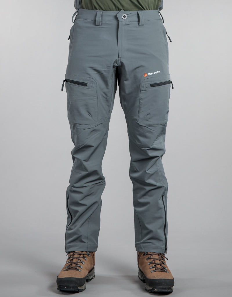 Venture Pants 2.0 Grey - Hiking Pants - Hunting Pant - Front