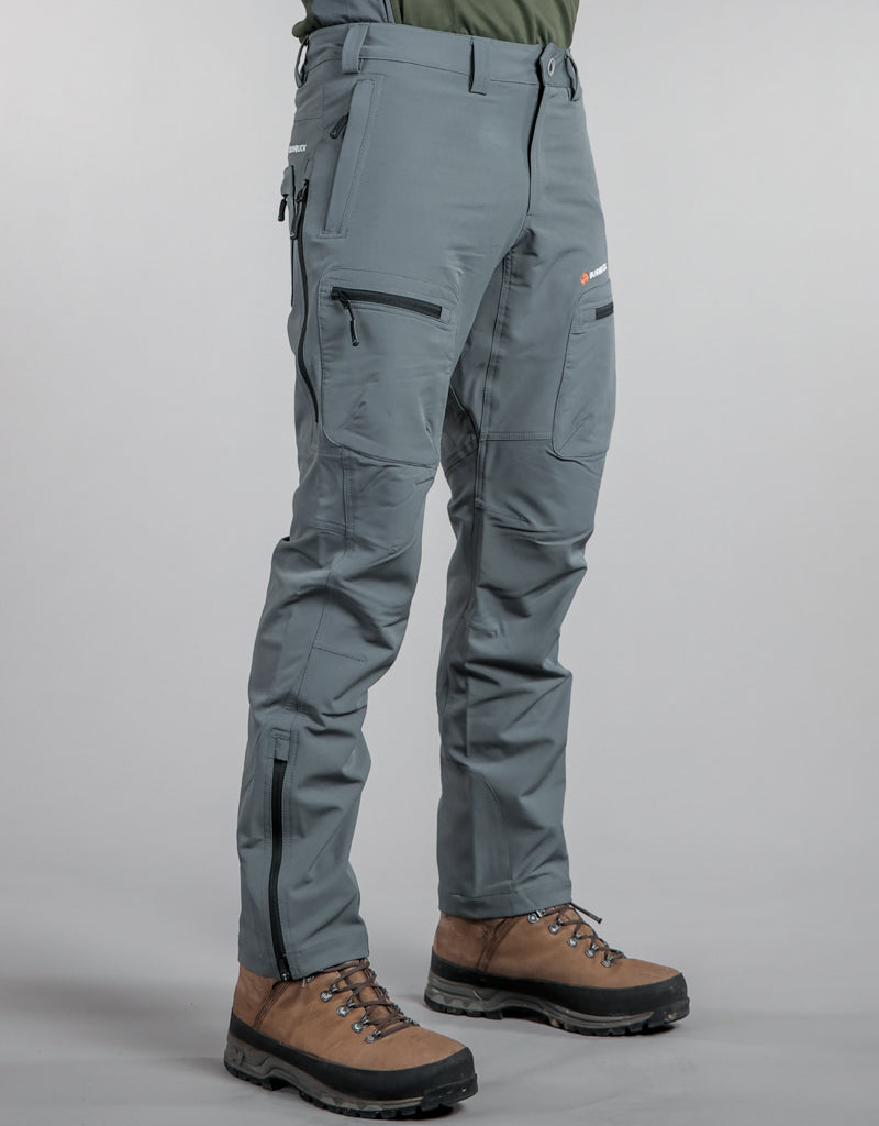 Venture Pants 2.0 Grey - Hiking Pants - Hunting Pant - Side