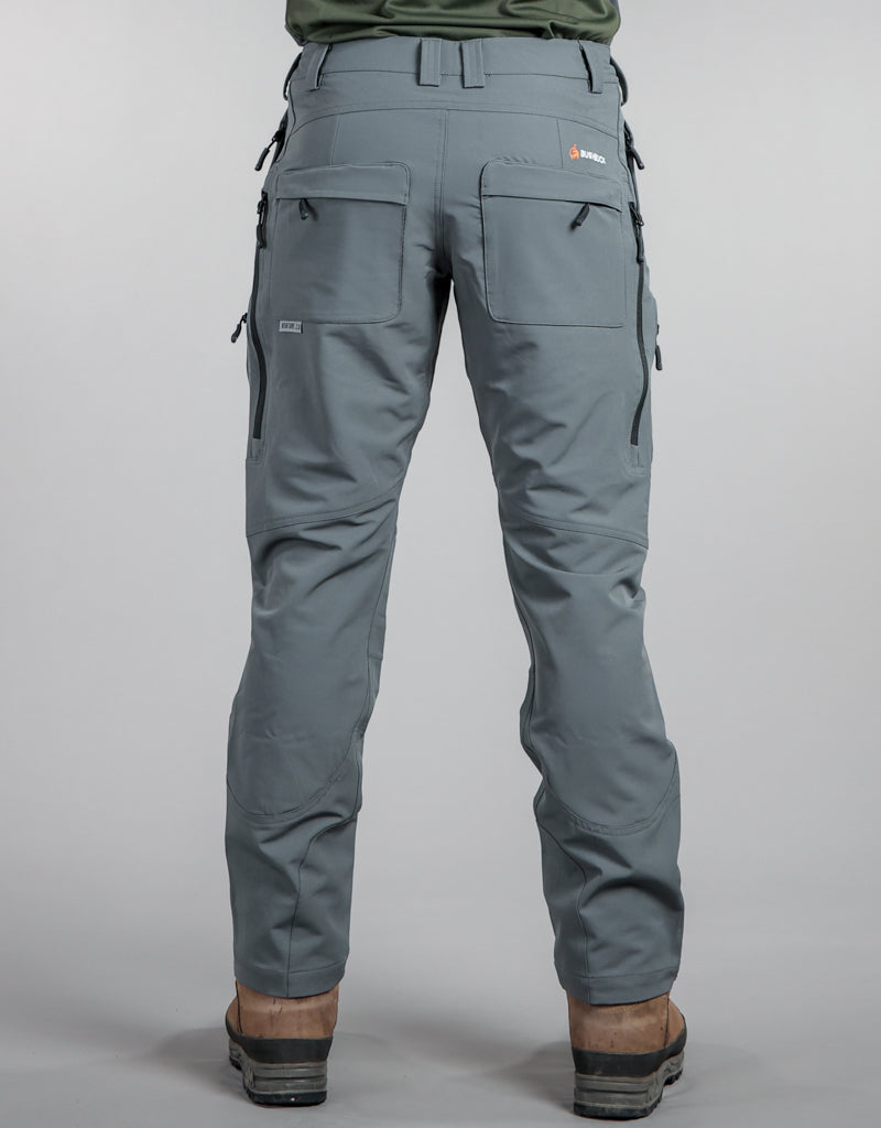 Venture Pants 2.0 Grey - Hiking Pants - Hunting Pant - Back